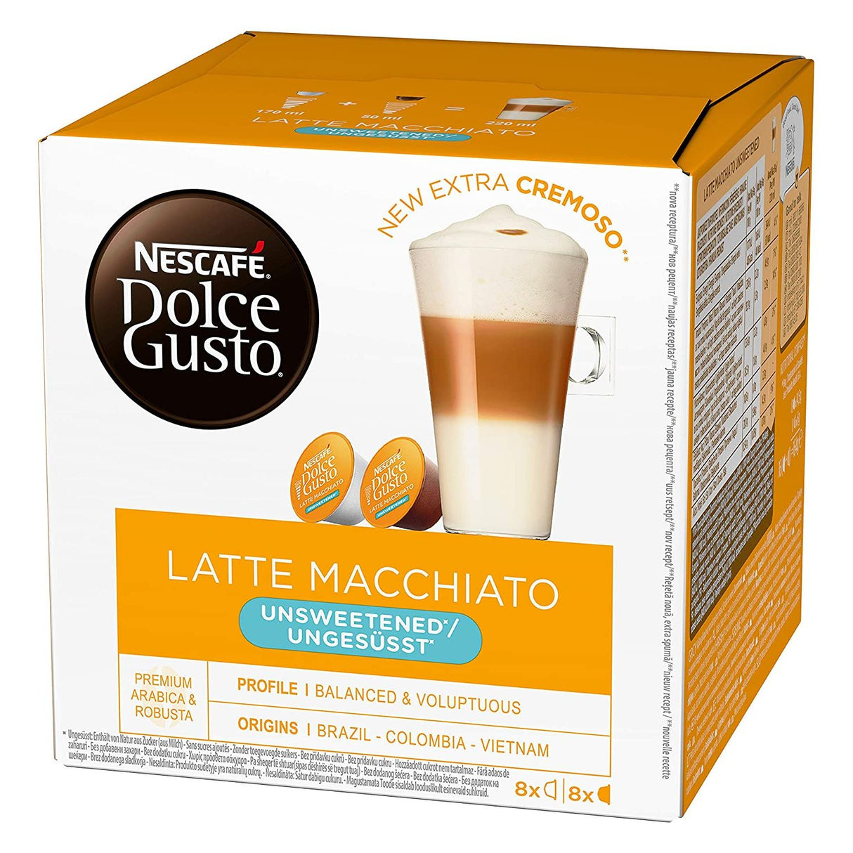 NESCAFÉ Dolce Gusto Latte Macchiato non sucré