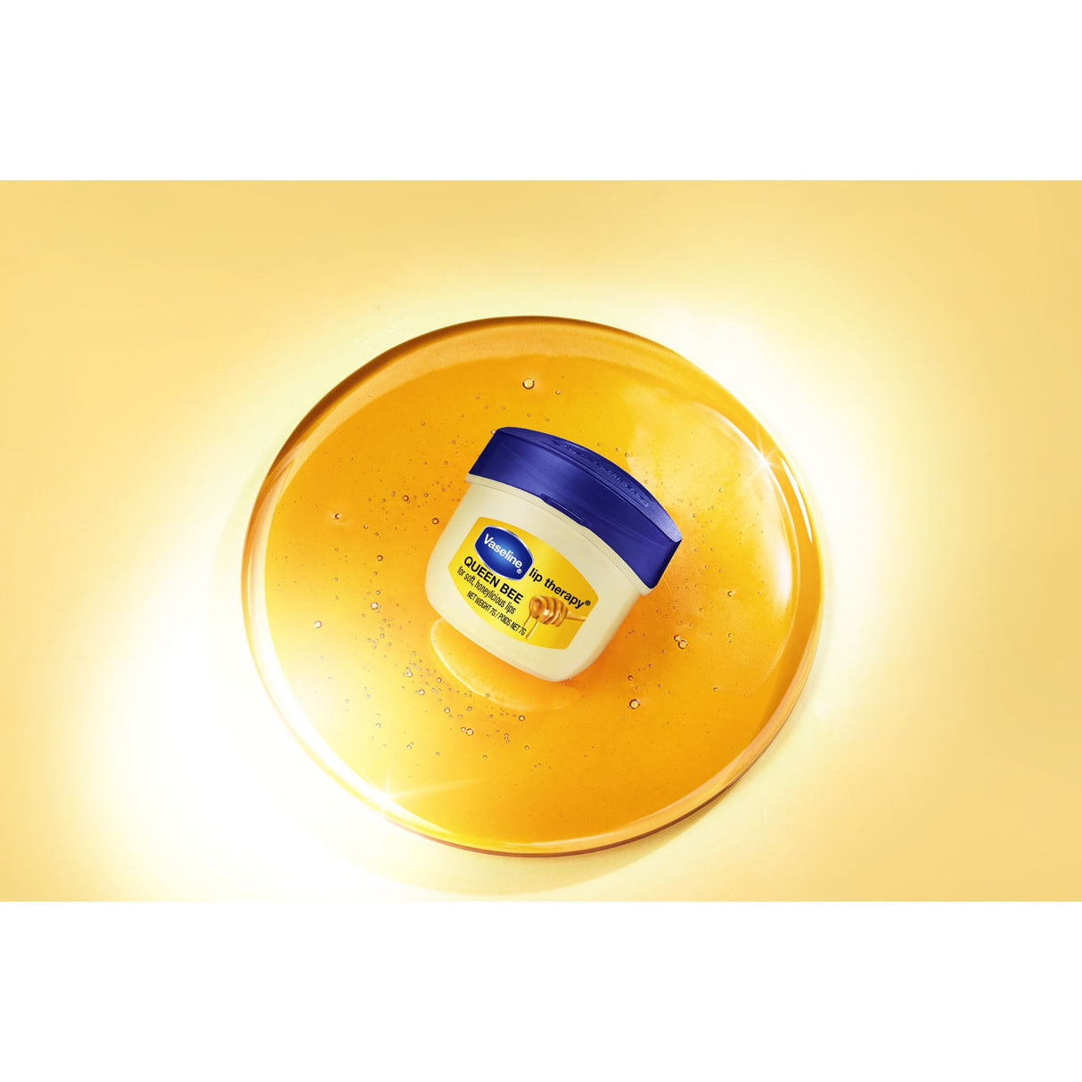 Vaseline Lip Therapy 7G Queen Bee | Pflegender Lippenbalsam für optimale Feuchtigkeit mit Honig |