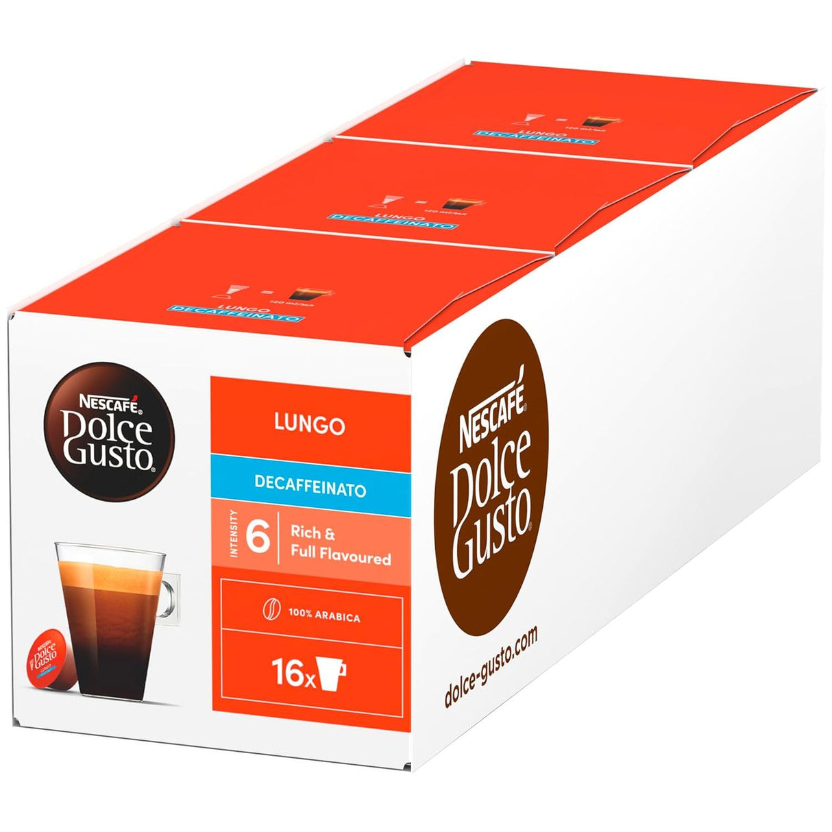 NESCAFÉ Dolce Gusto Lungo Décaféiné
