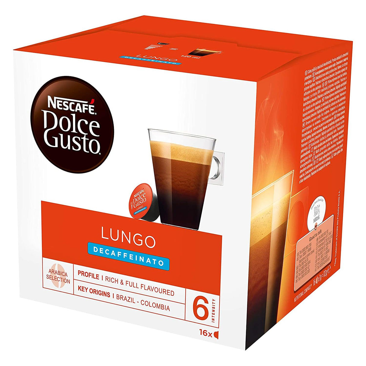 NESCAFÉ Dolce Gusto Lungo Décaféiné