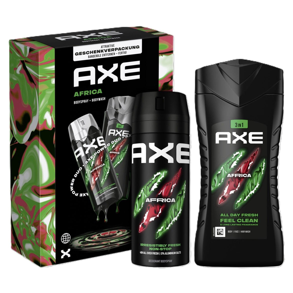 Coffret cadeau AXE Africa Duo