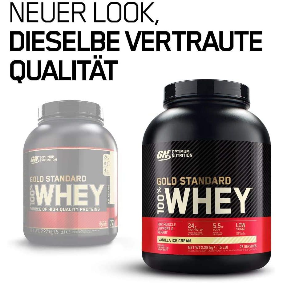 Optimum Nutrition 100% Whey Gold Standard Vanilla Ice Cream