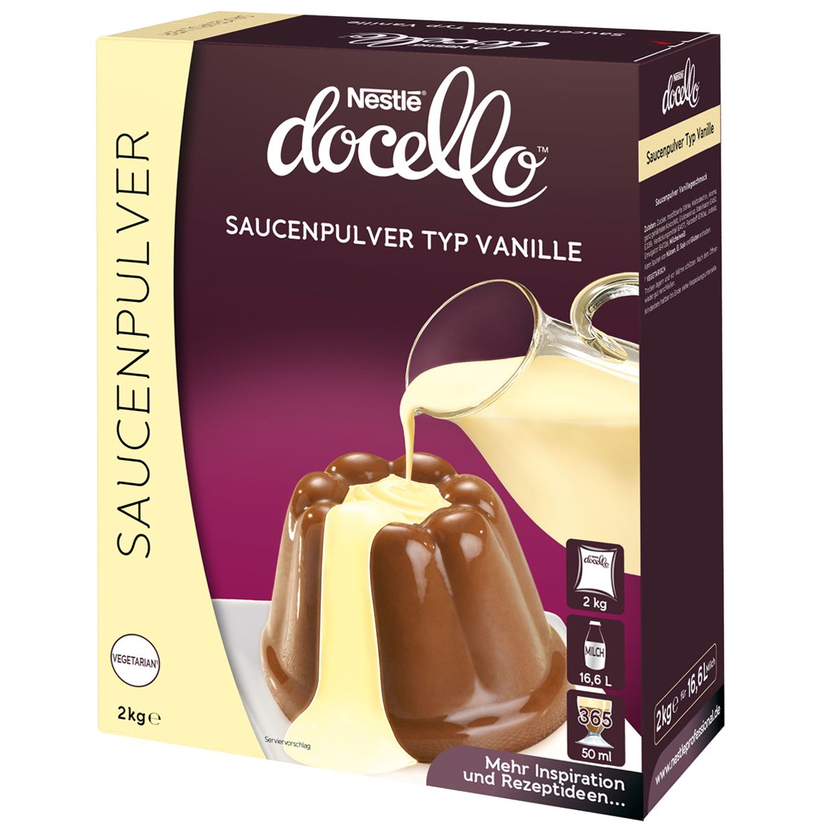 NESTLÉ DOCELLO Sauce en poudre type vanille
