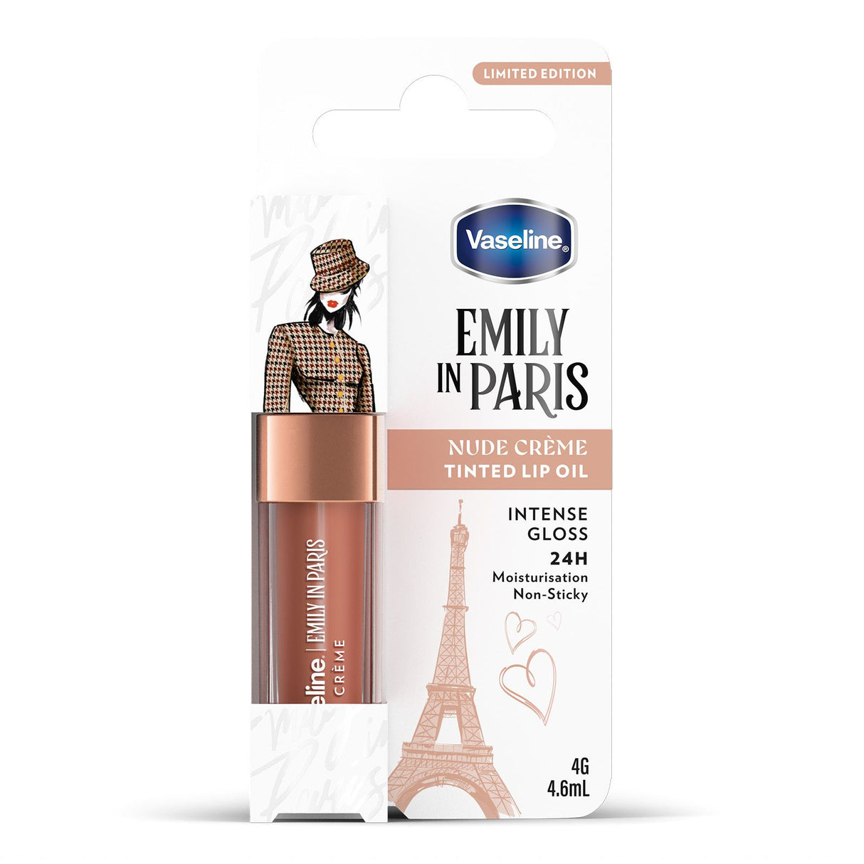 Vaseline x Emily in Paris Lip Oil Limited Edition