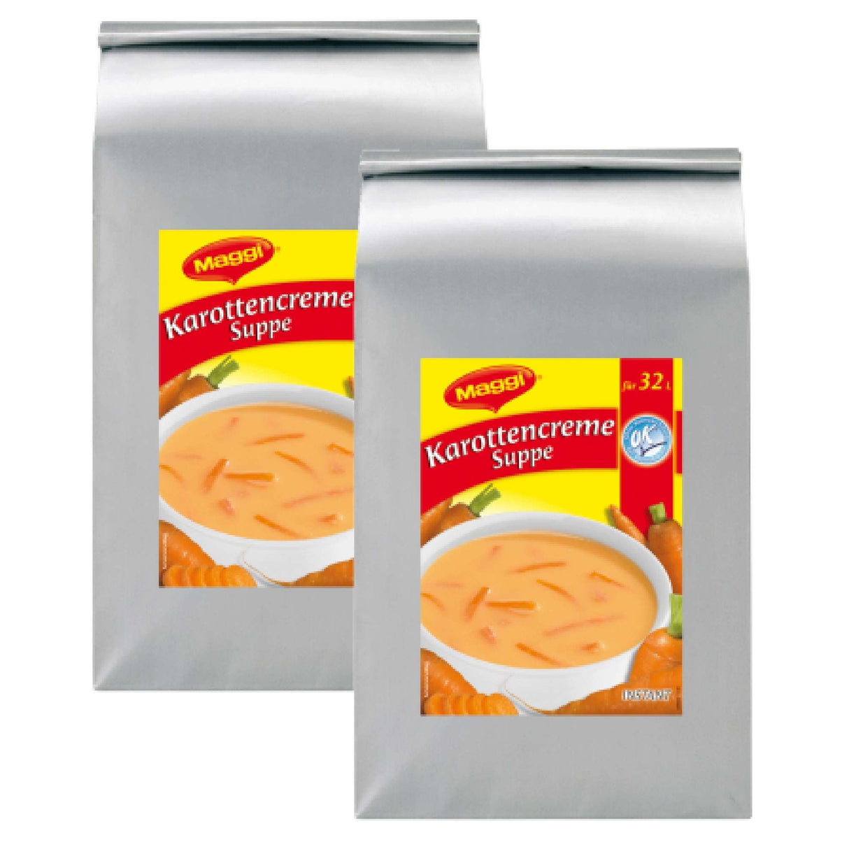Soupe à la crème de carottes Maggi