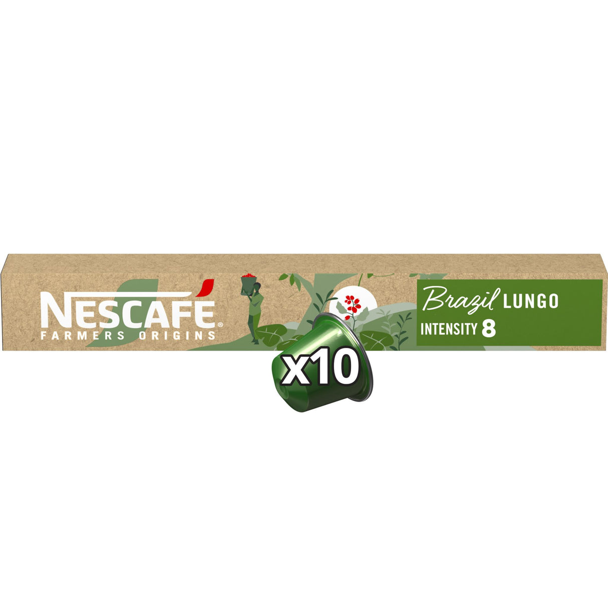 NESCAFÉ Farmers Origins Brazil Lungo pour les machines NESPRESSO