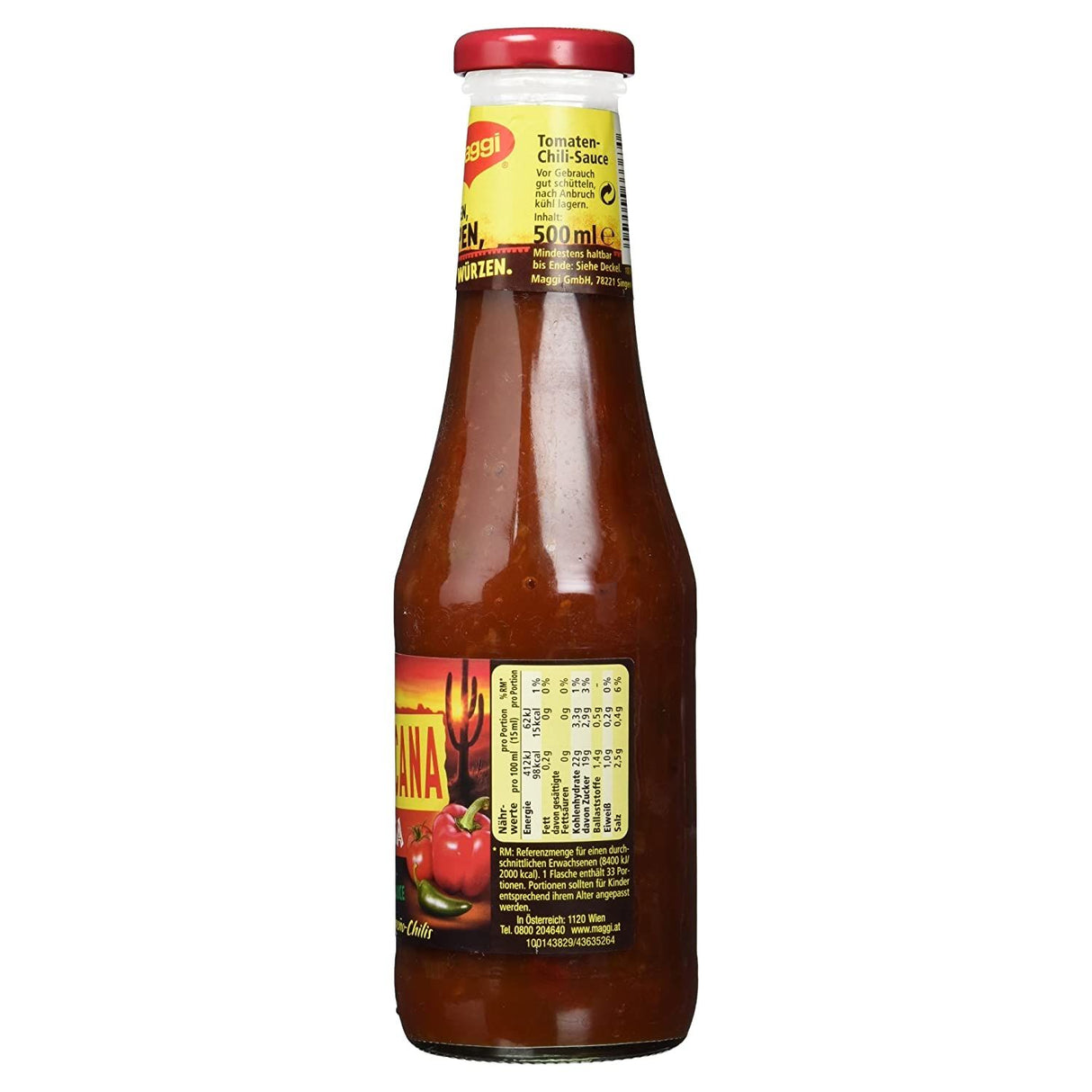 MAGGI Texicana Salsa | Tomaten-Chilli-Soße als Dip und Würzsauce |