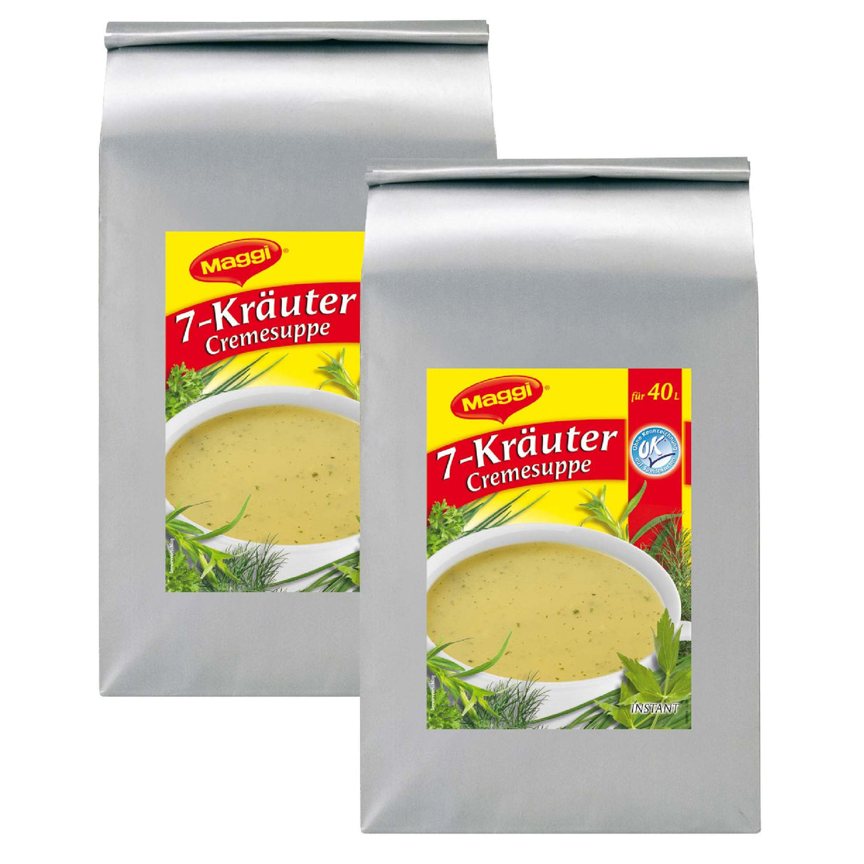 Soupe à la crème aux 7 herbes Maggi
