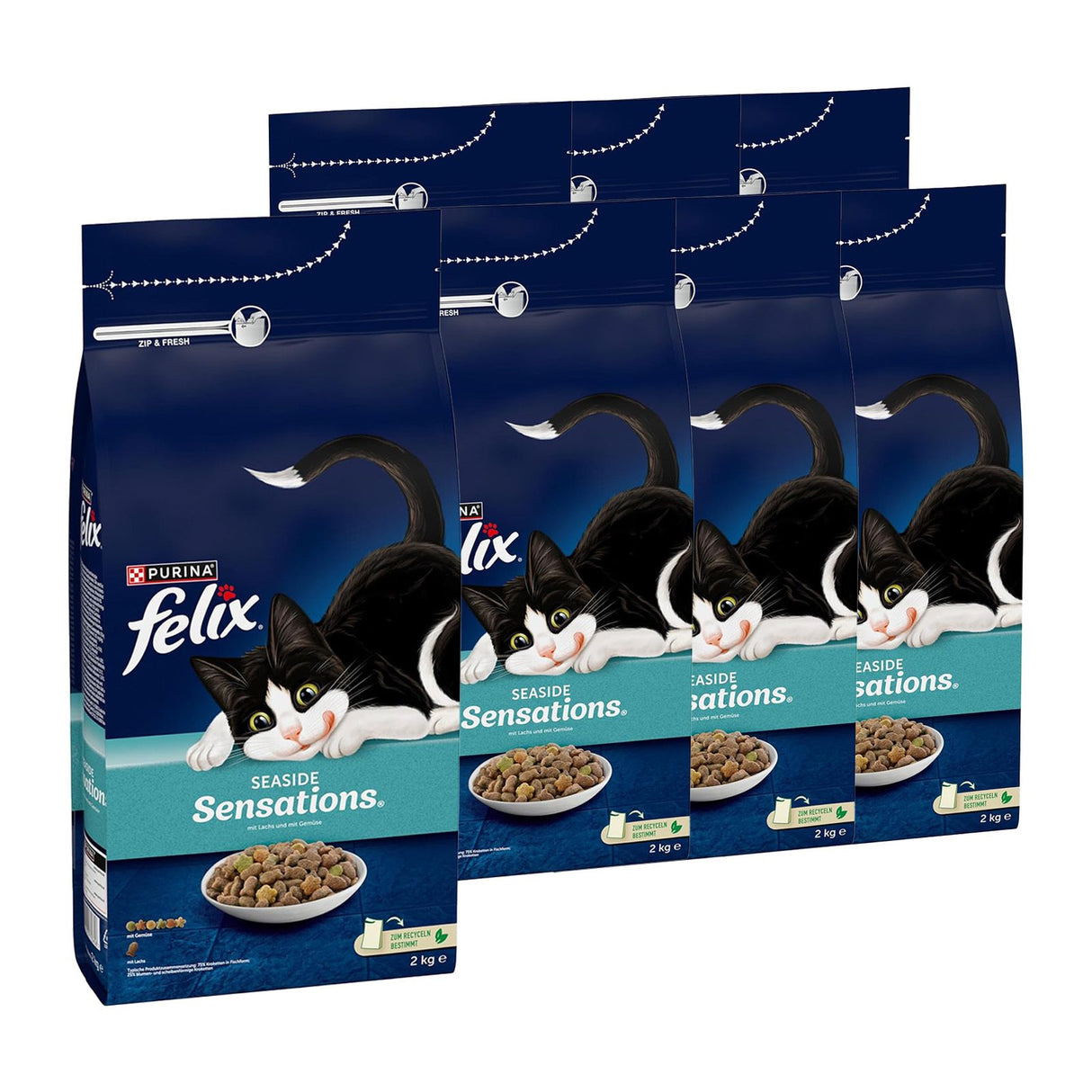 FELIX Seaside SENSATIONS (saumon, légumes)