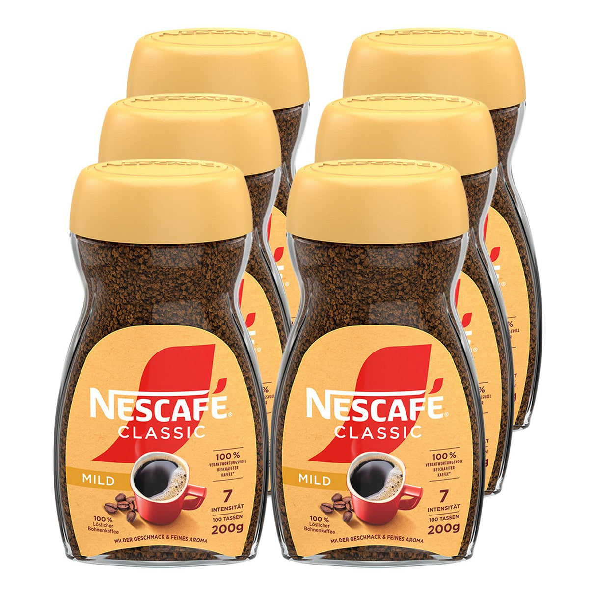 NESCAFÉ Classic Mild, löslicher Bohnenkaffee