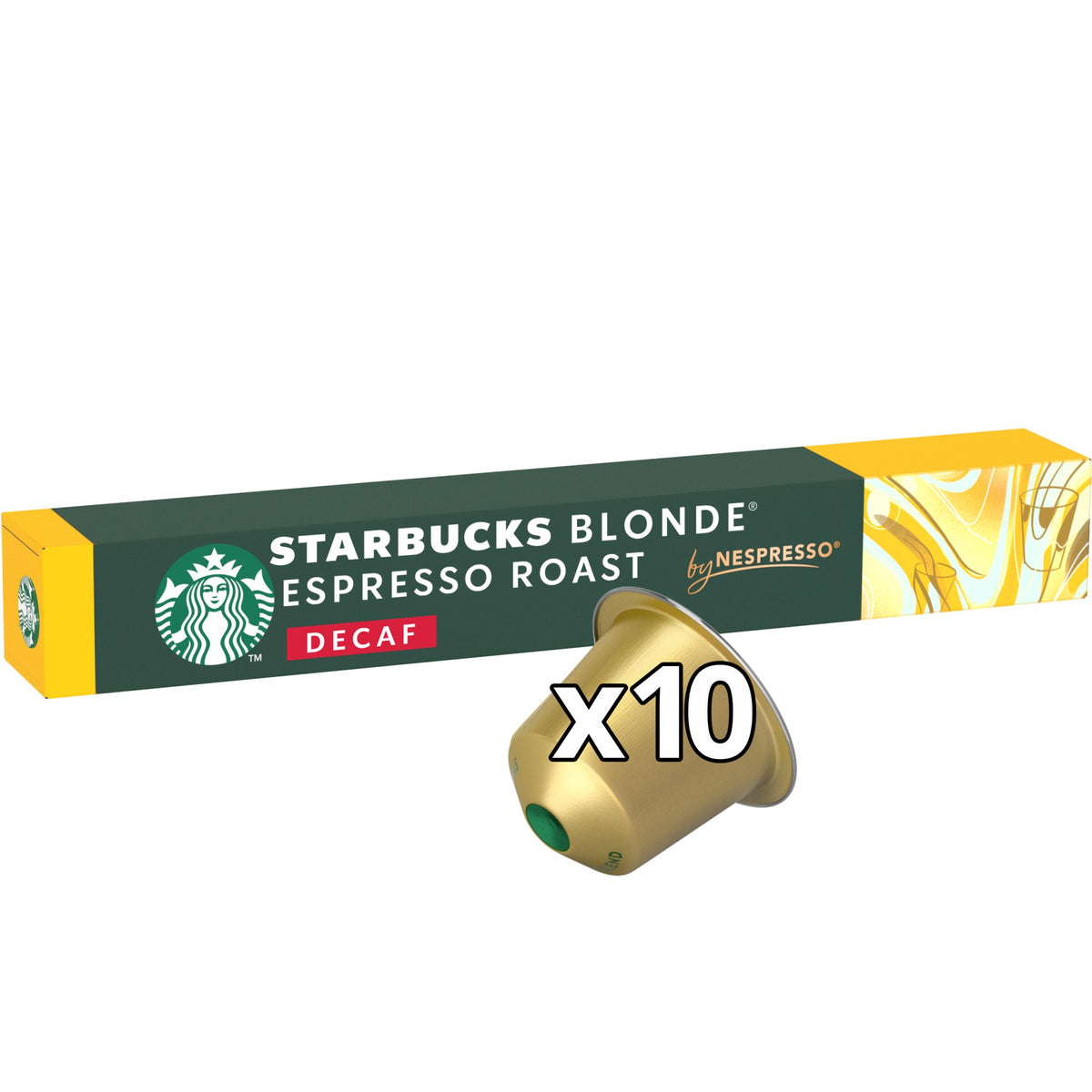 Starbucks Blonde Espresso Roast Entkoffeiniert für NESPRESSO