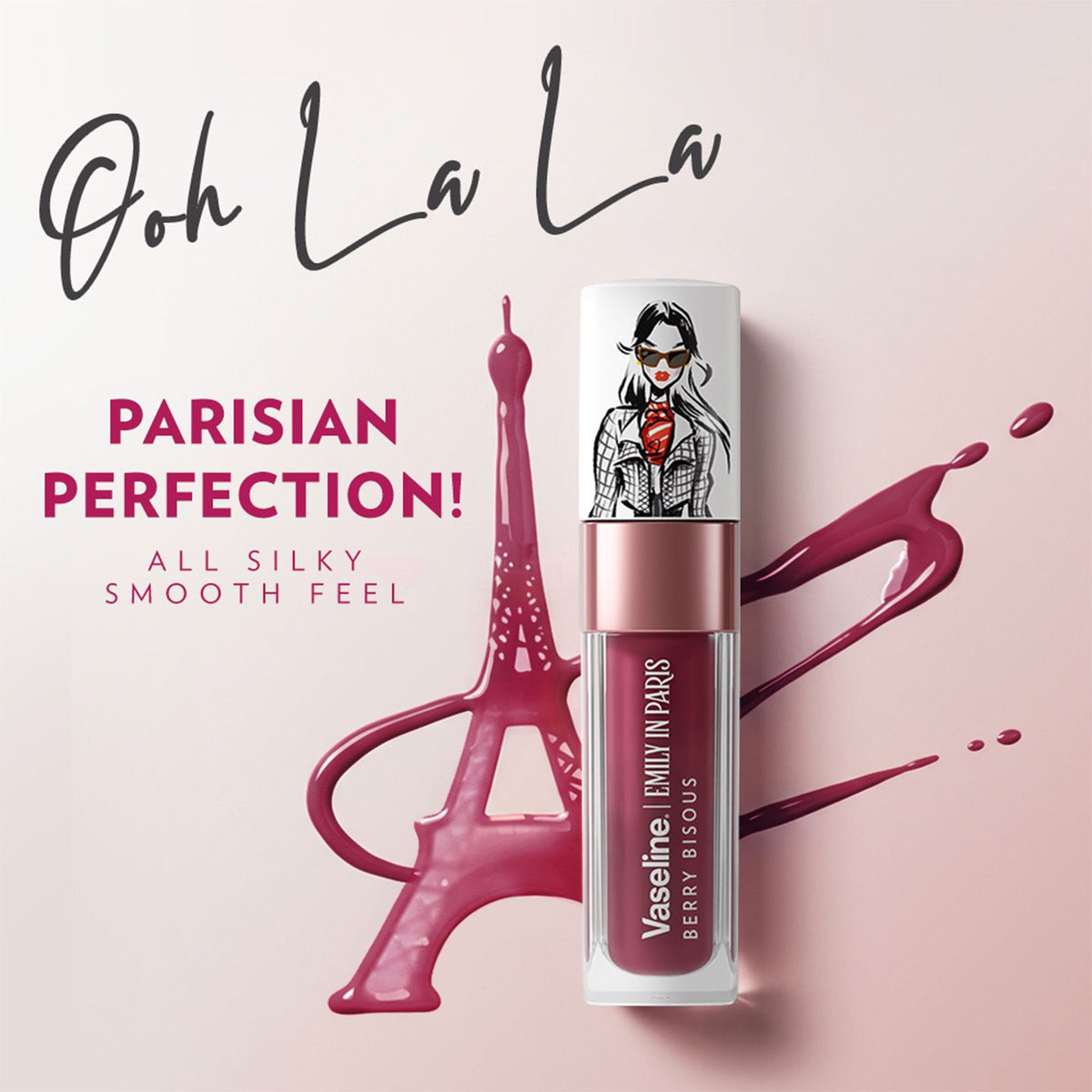 Vaseline x Emily in Paris Lip Oil Limited Edition