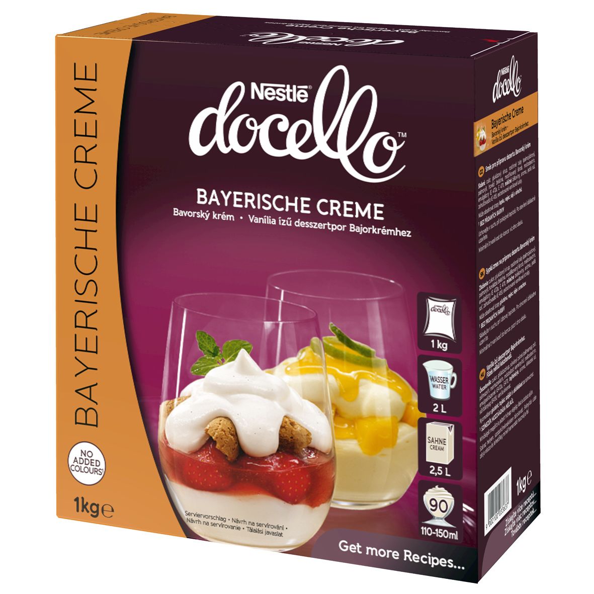 NESTLÉ DOCELLO Poudre pour dessert à la crème bavaroise