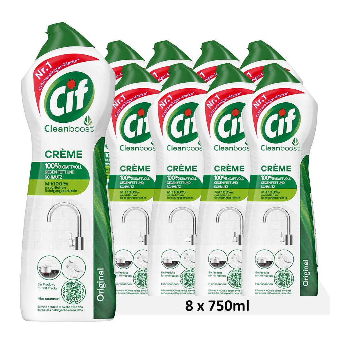 Cif Crème Original, nettoyant à récurer