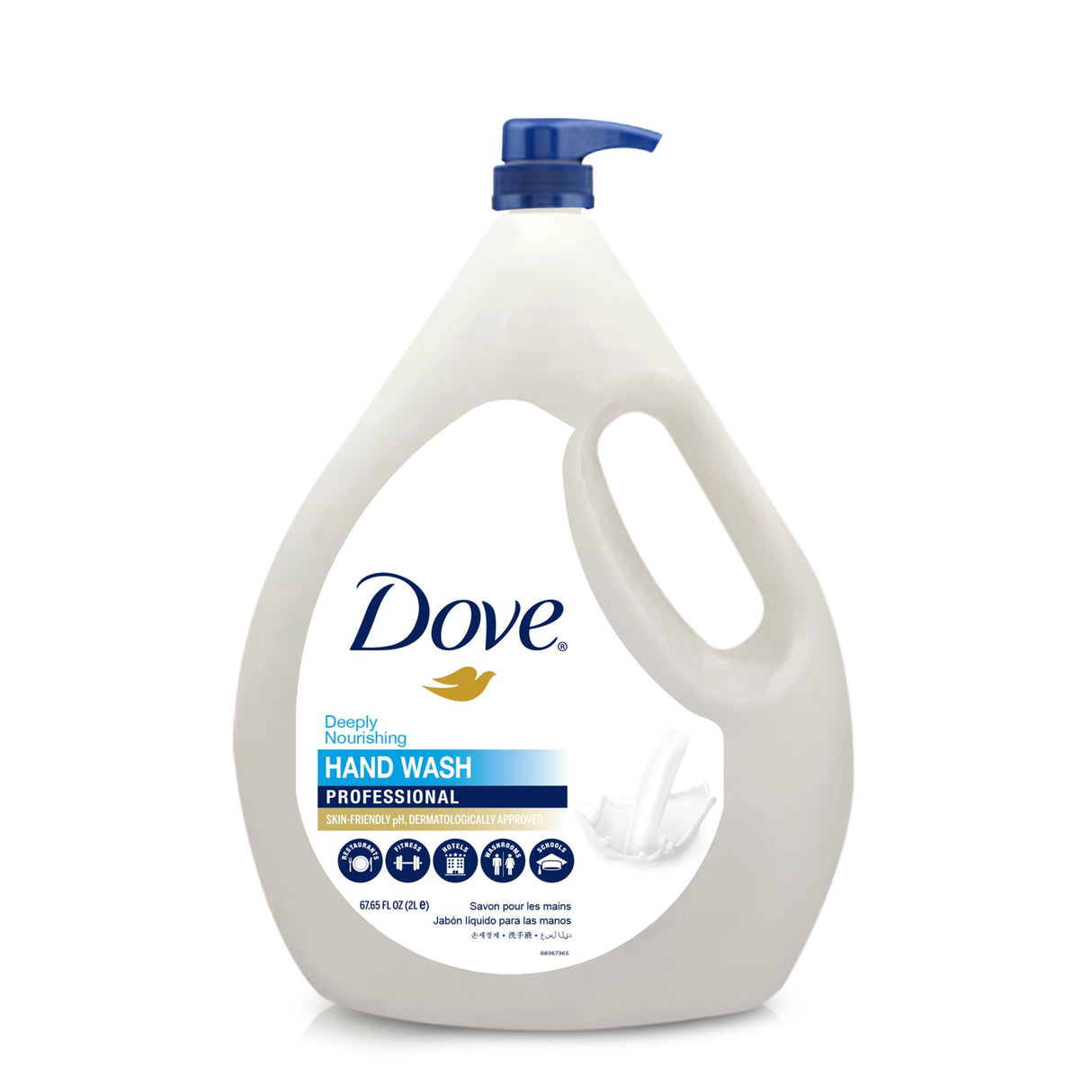 Dove Pro Handwash | Savon liquide mains nourissant | Lotion de lavage pour usage quotidien | Pack de recharge