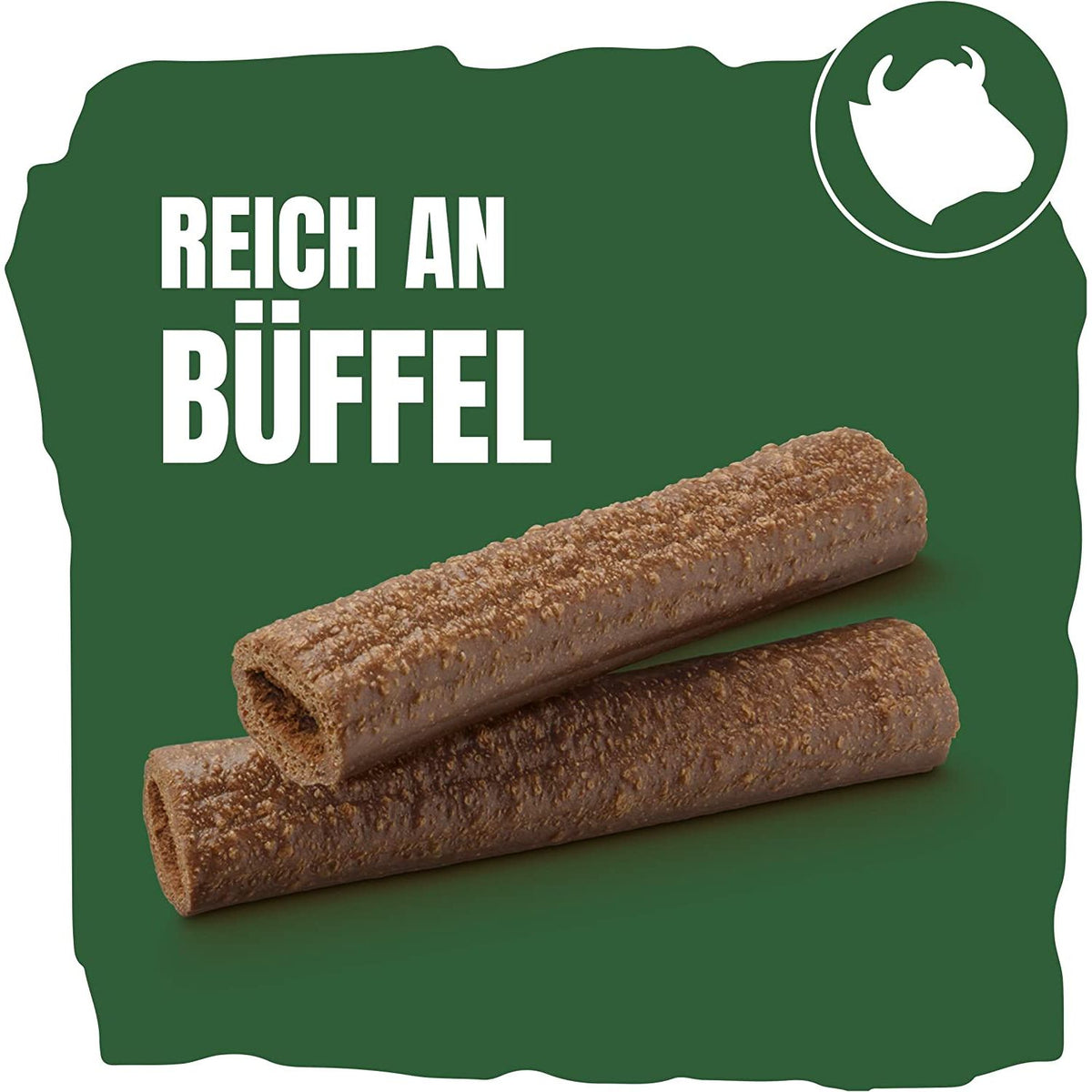 AdVENTuROS Sticks Hundeleckerli fettarm, mit Büffelgeschmack 120g Beutel