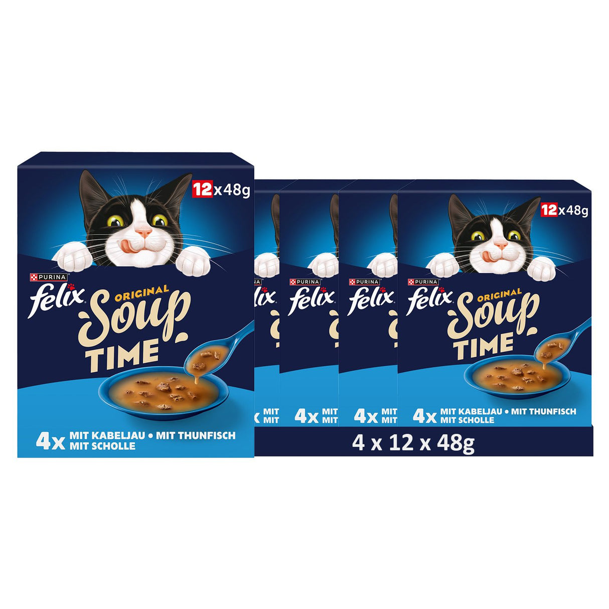 FELIX Soup, Suppe mit zarten Stückchen, Geschmacksvielfalt aus dem Wasser