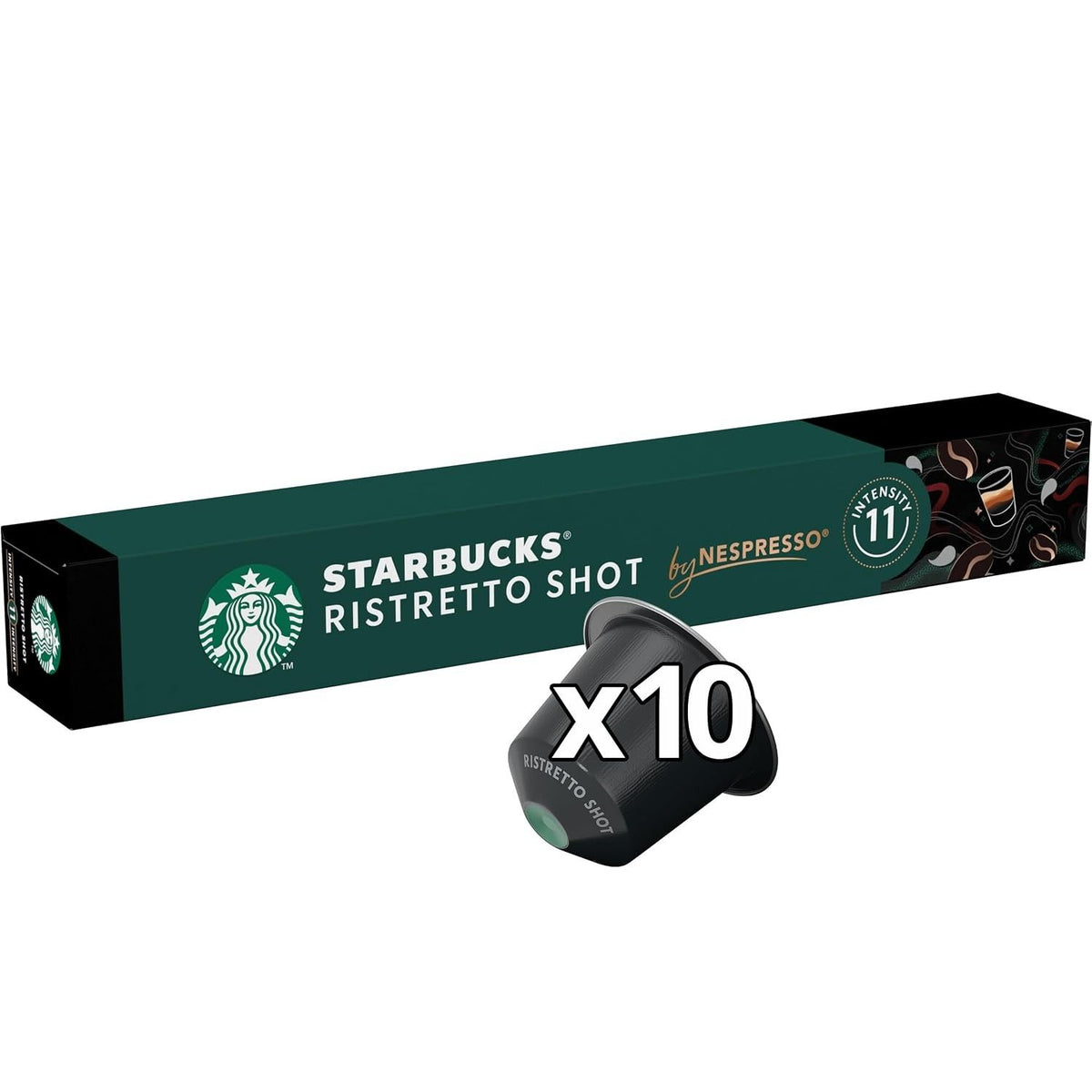 STARBUCKS Ristretto Shot Kaffee für Nespresso