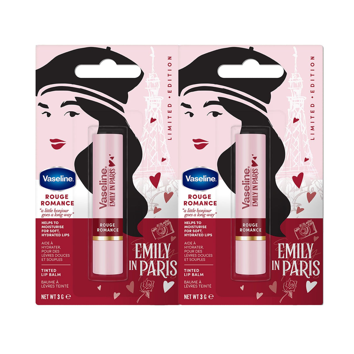 Vaseline x Emily in Paris