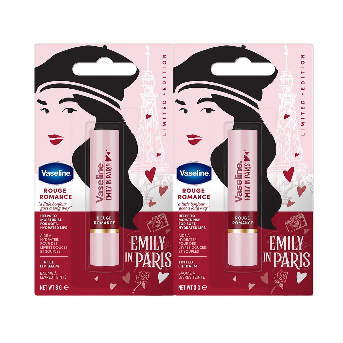 Vaseline x Emily in Paris
