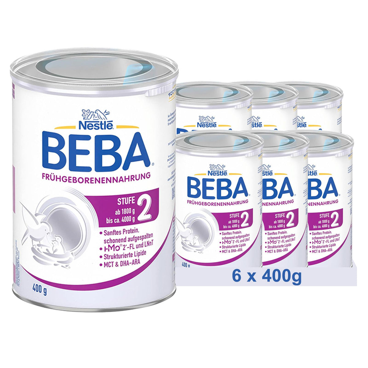 BEBA Frühgeborenennahrung Stufe 2