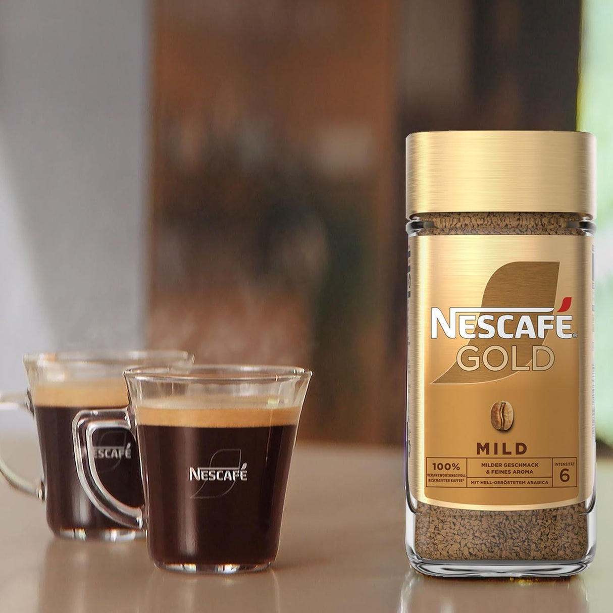 NESCAFÉ Gold Mild, löslicher Bohnenkaffee