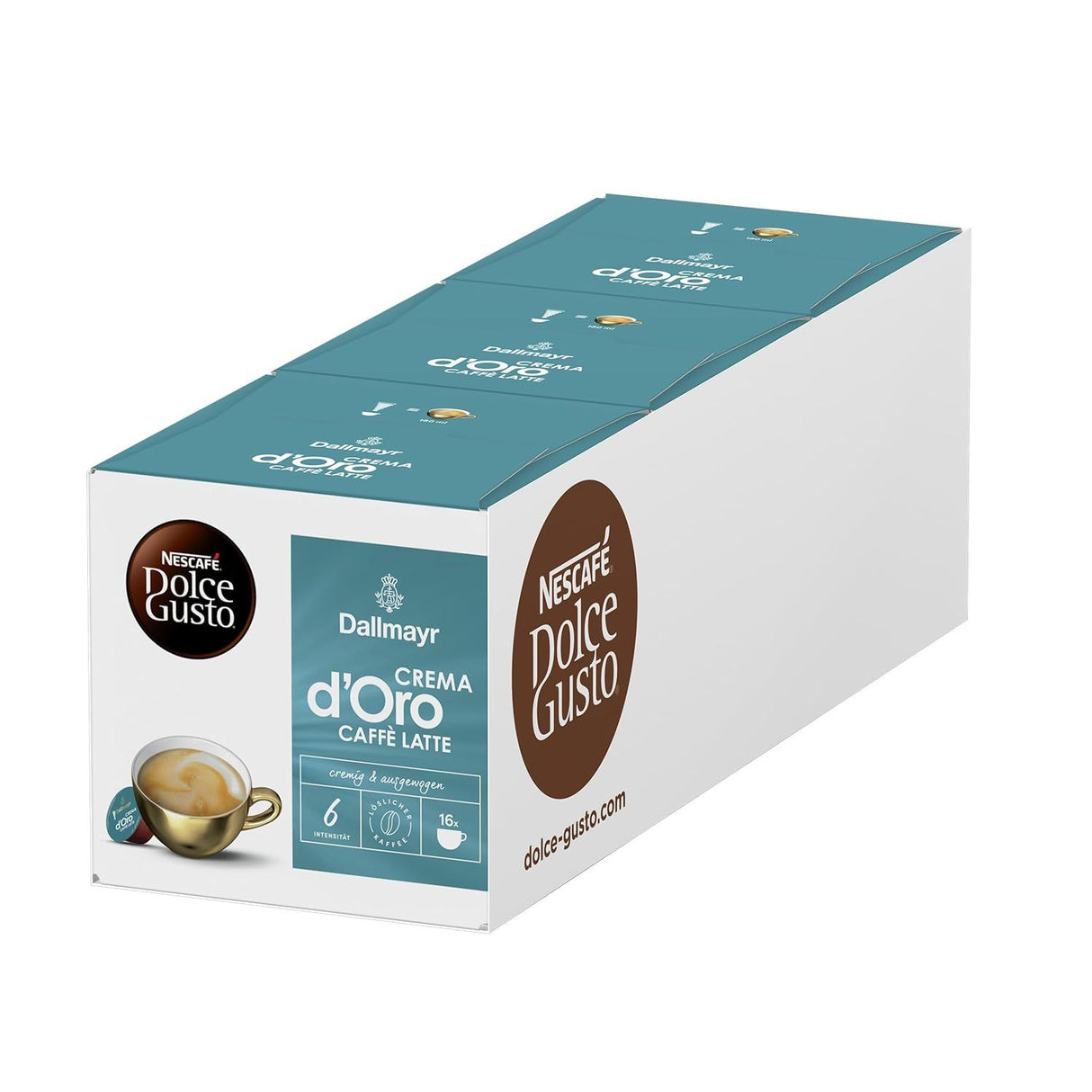 NESCAFÉ Dolce Gusto Dallmayr Crema d'Oro Caffè Latte