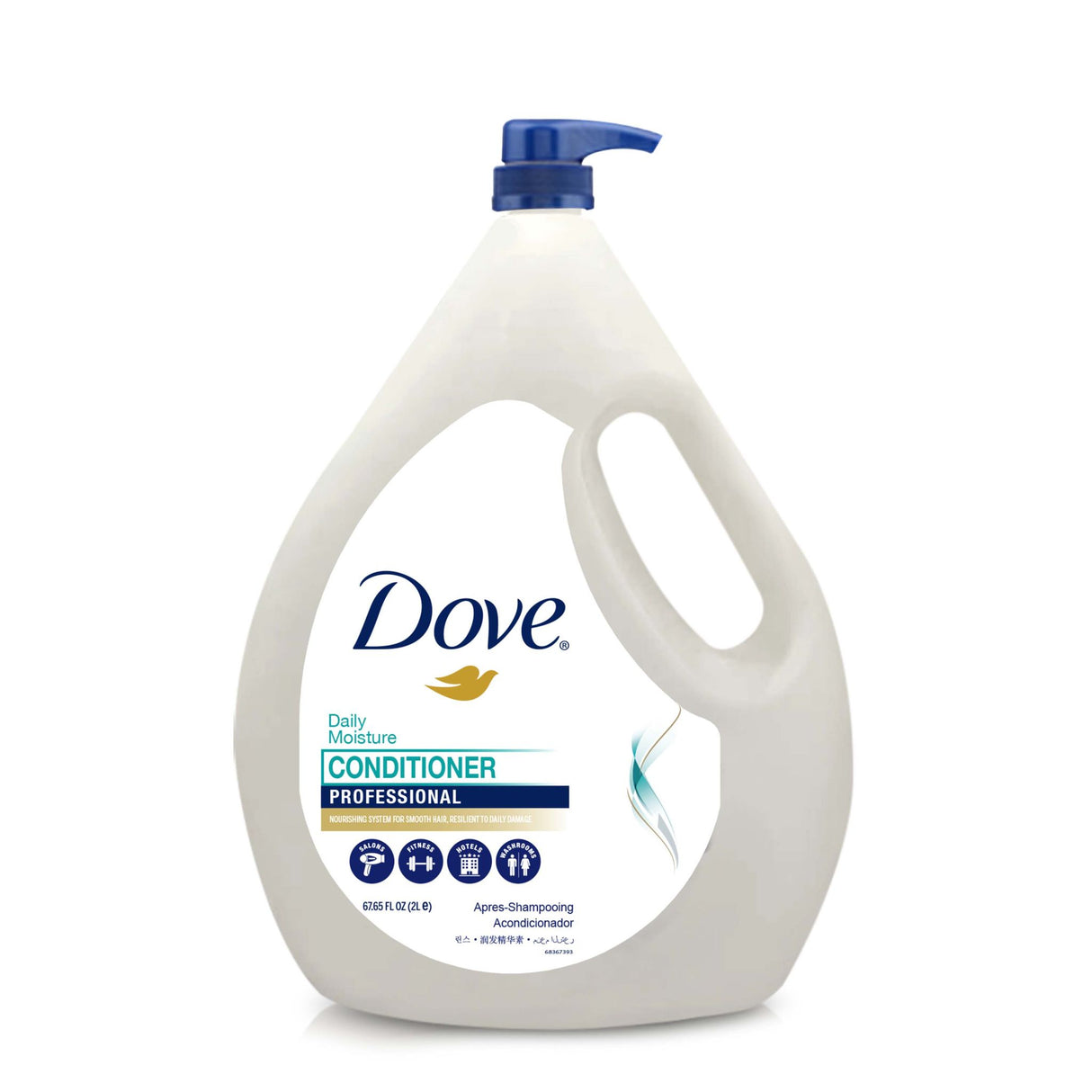 Dove Pro Conditioner | Soin capillaire intensif pour un usage quotidien | Pack de recharge