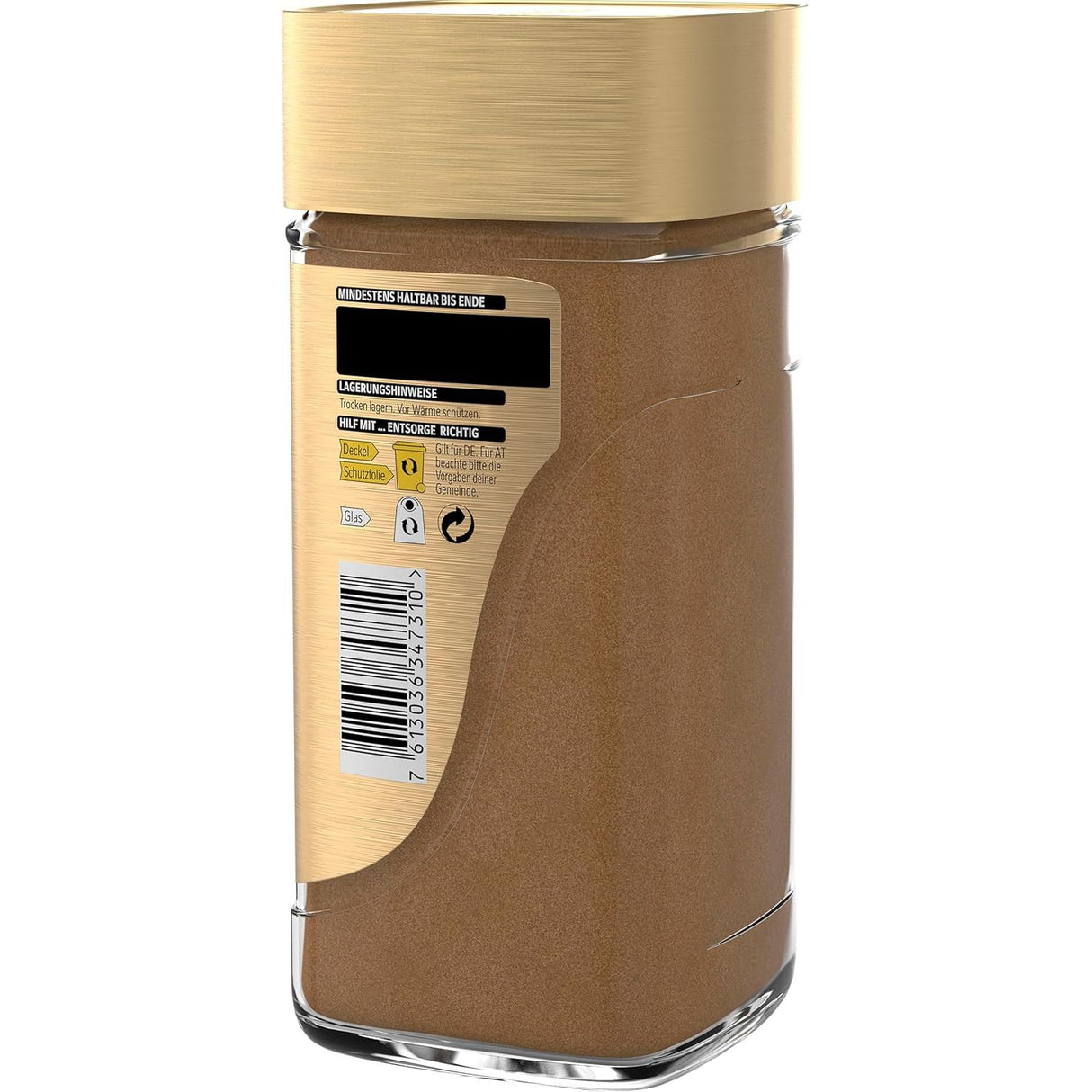 NESCAFÉ Gold Crema löslicher Bohnenkaffee, mit samtiger Crema