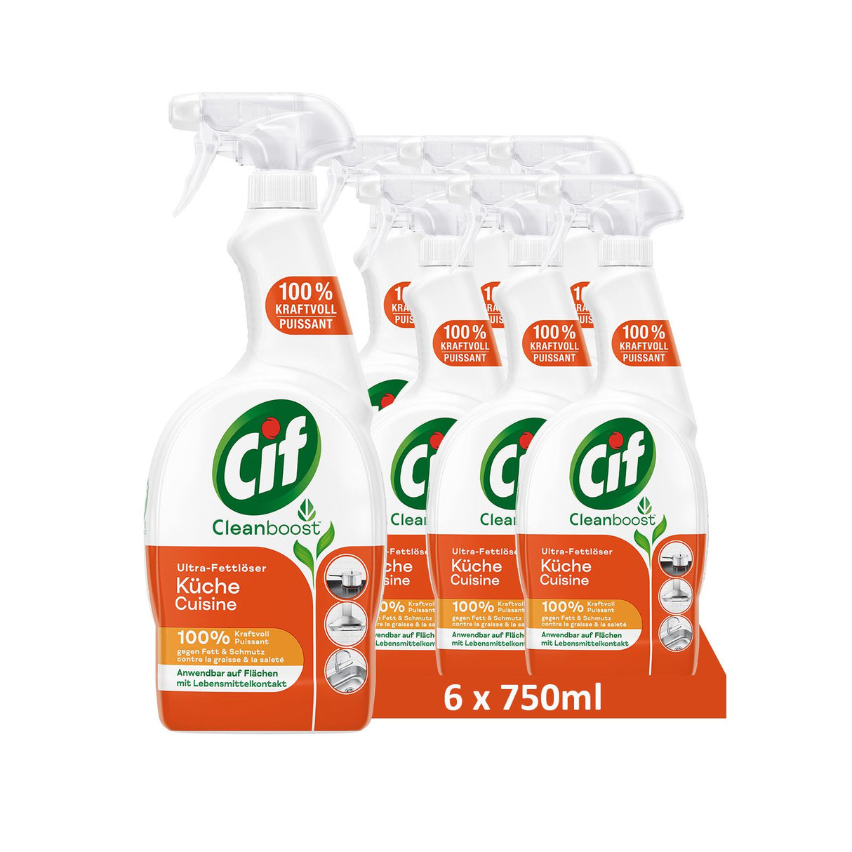 Cif Power & Shine Küche, Küchenreiniger