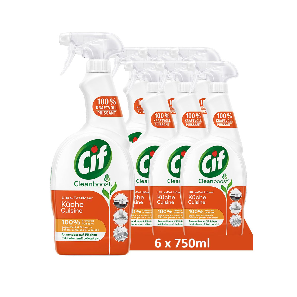 Cif Power & Shine cuisine, nettoyant cuisine