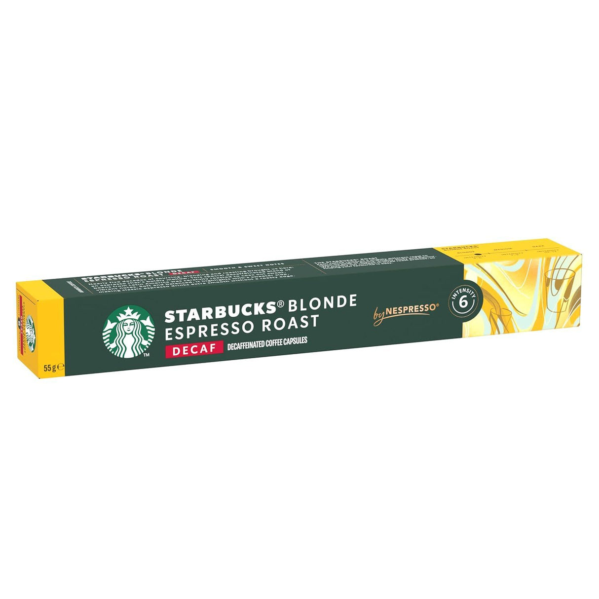 Starbucks Blonde Espresso Roast Entkoffeiniert für NESPRESSO