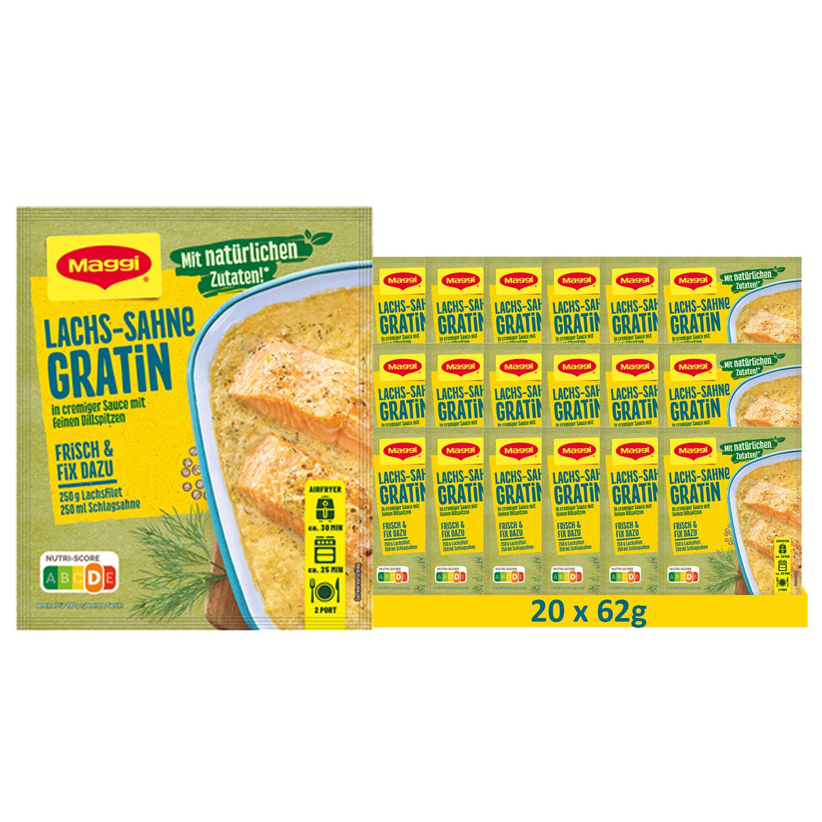 MAGGI FIX Lachs Sahne Gratin