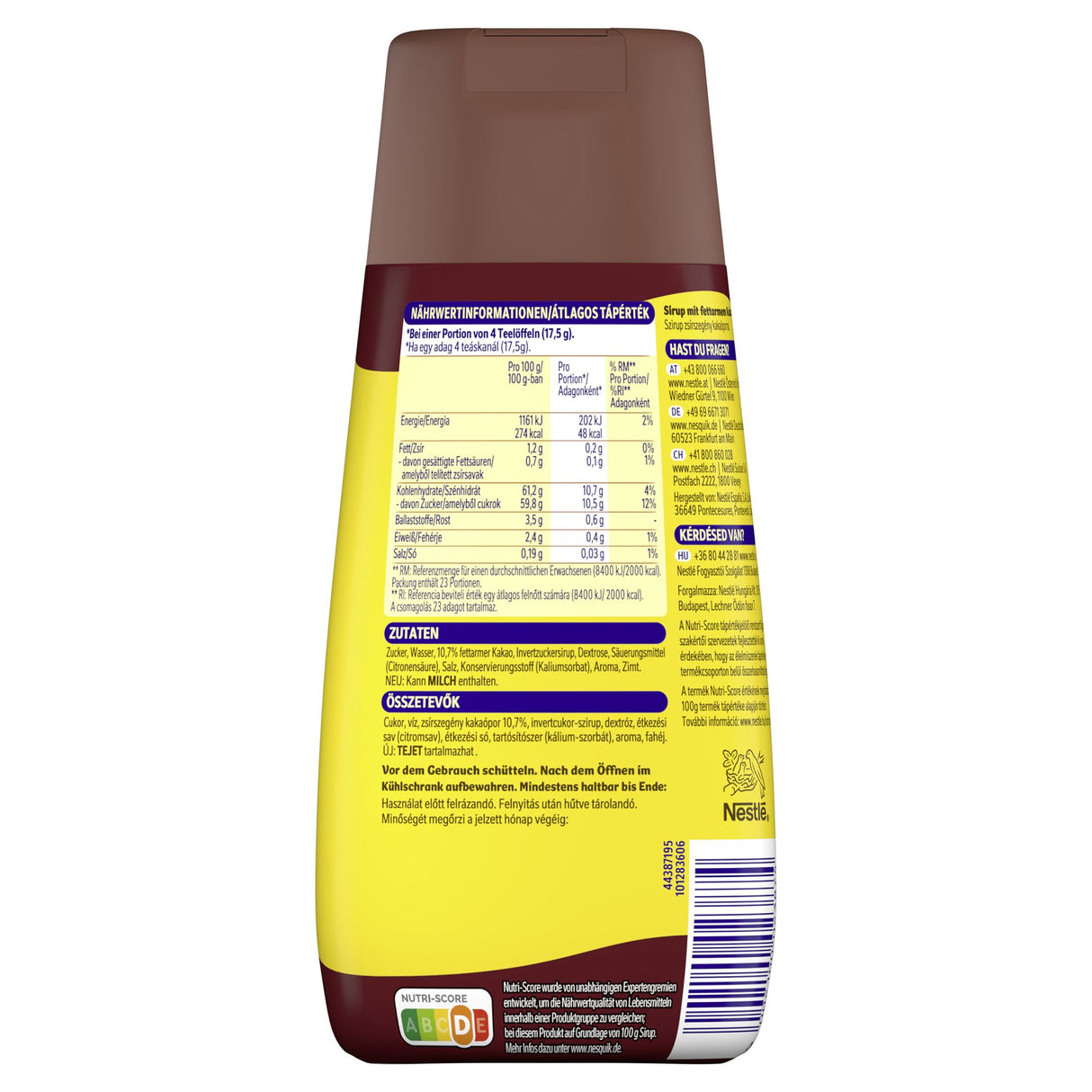 NESTLÉ Nesquik - Sirop au Chocolat