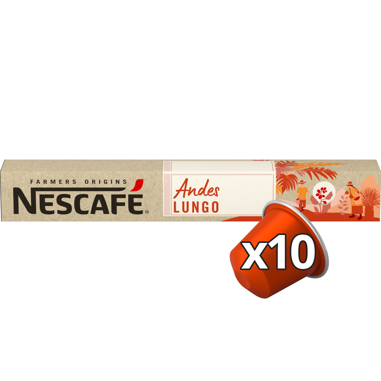 NESCAFÉ Farmers Origins Andes Lungo pour les machines NESPRESSO