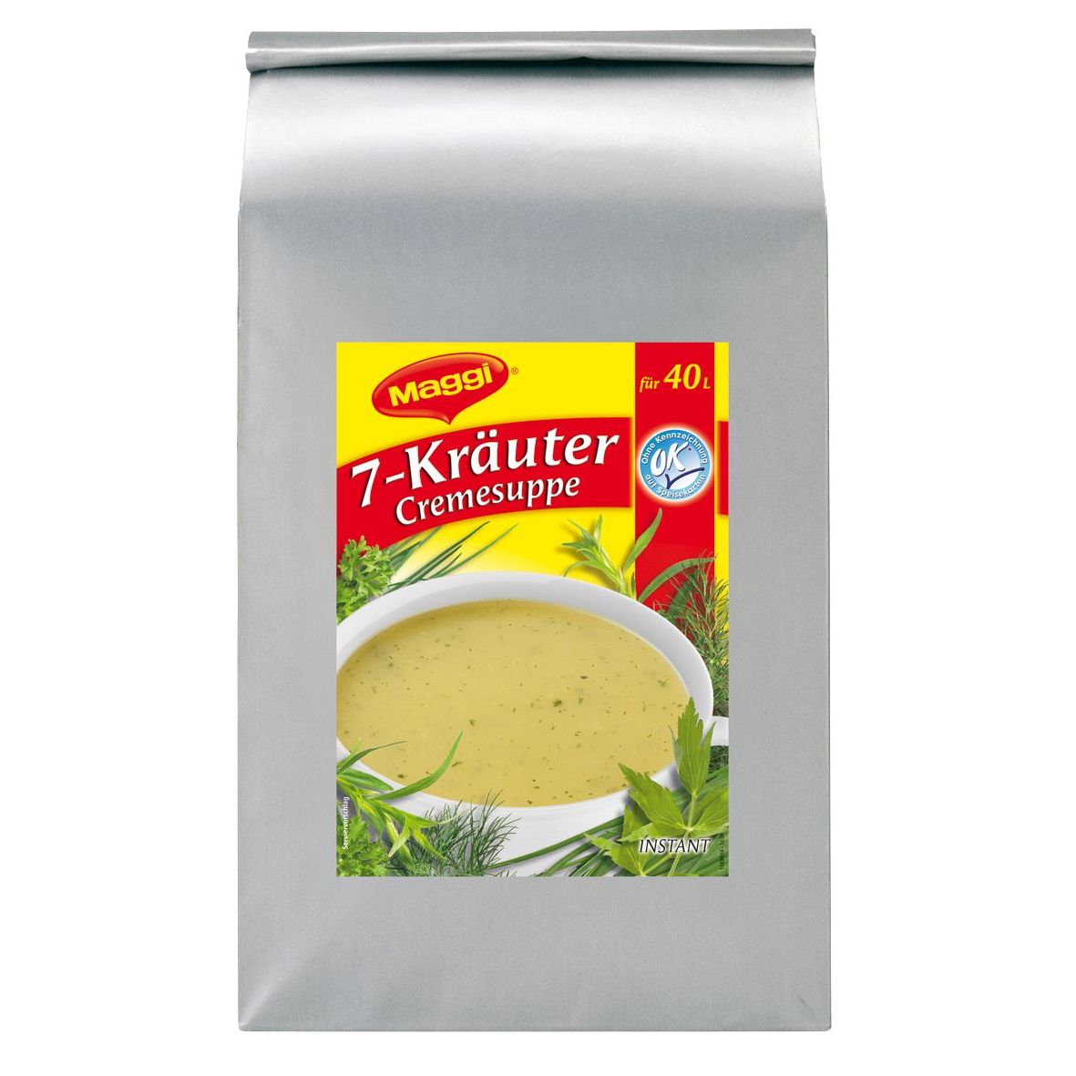 Soupe à la crème aux 7 herbes Maggi