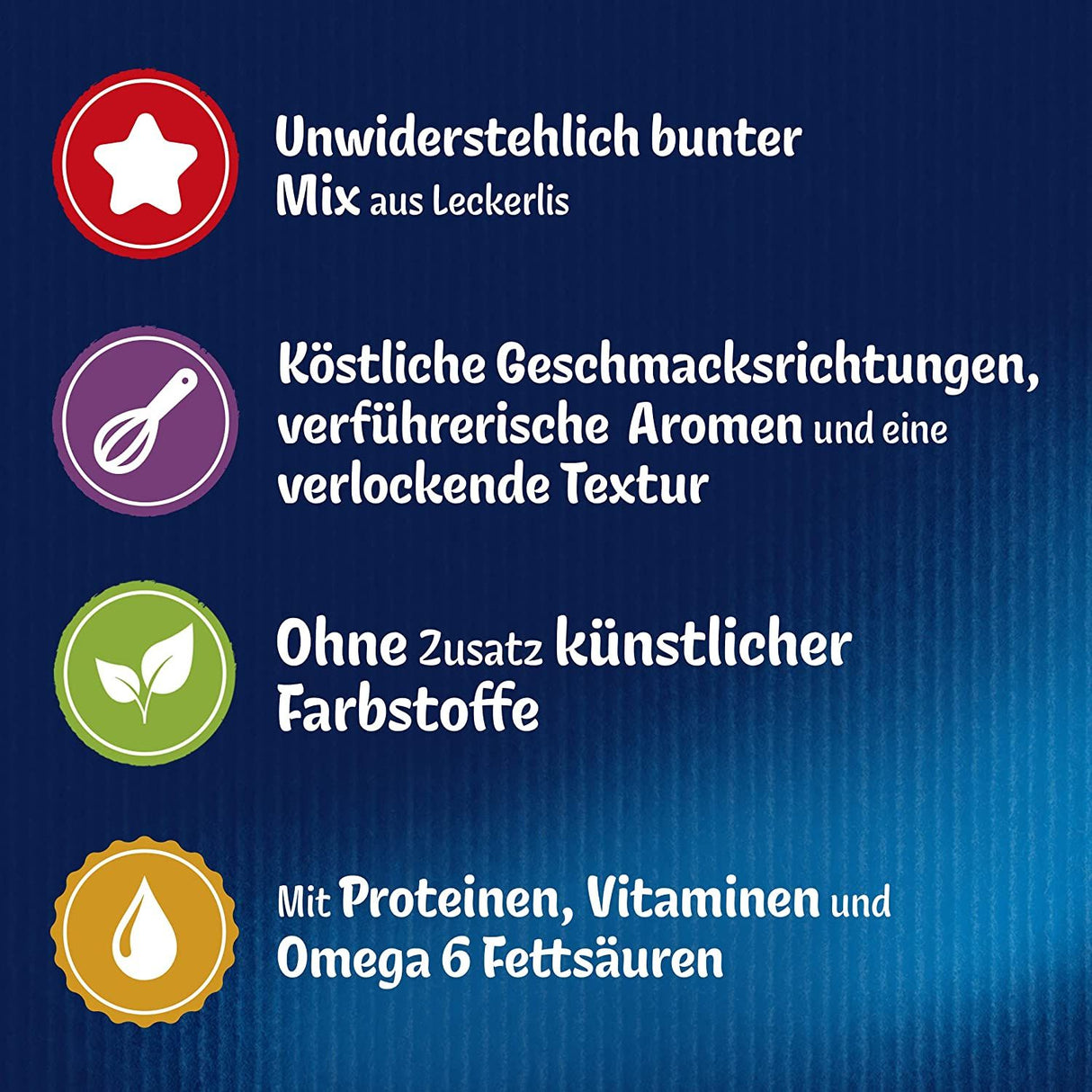 FELIX KnabberMix Original, Knuspriger Katzensnack mit 3 Geschmacksrichtungen