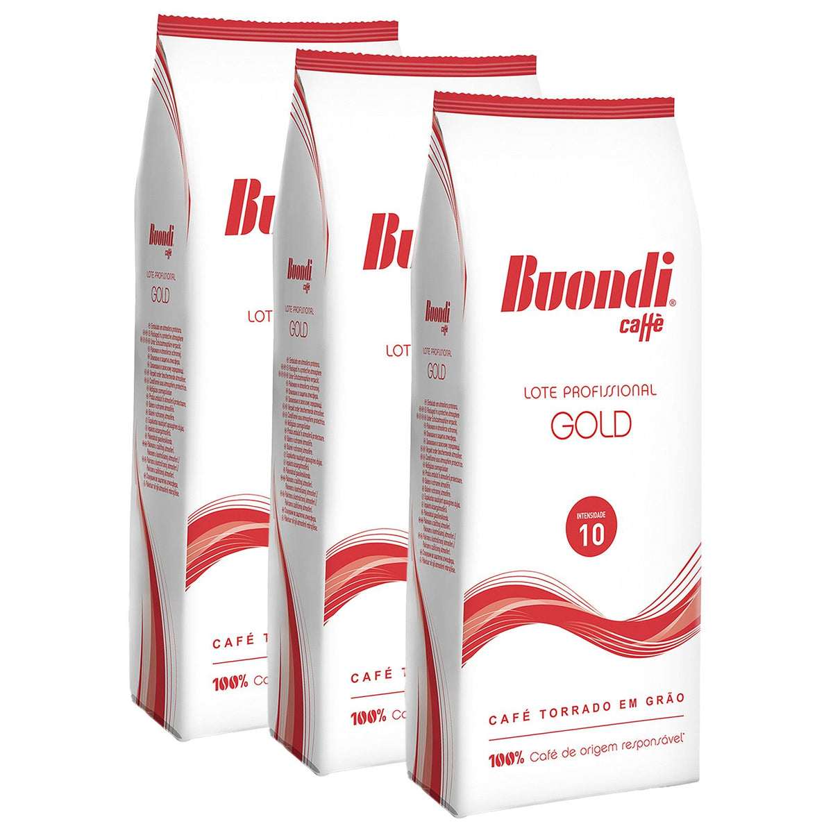 NESTLÉ BUONDI Caffè Gold Kaffee ganze Bohne, dunkle Röstung, Kaffeebohne für Kaffee Vollautomat
