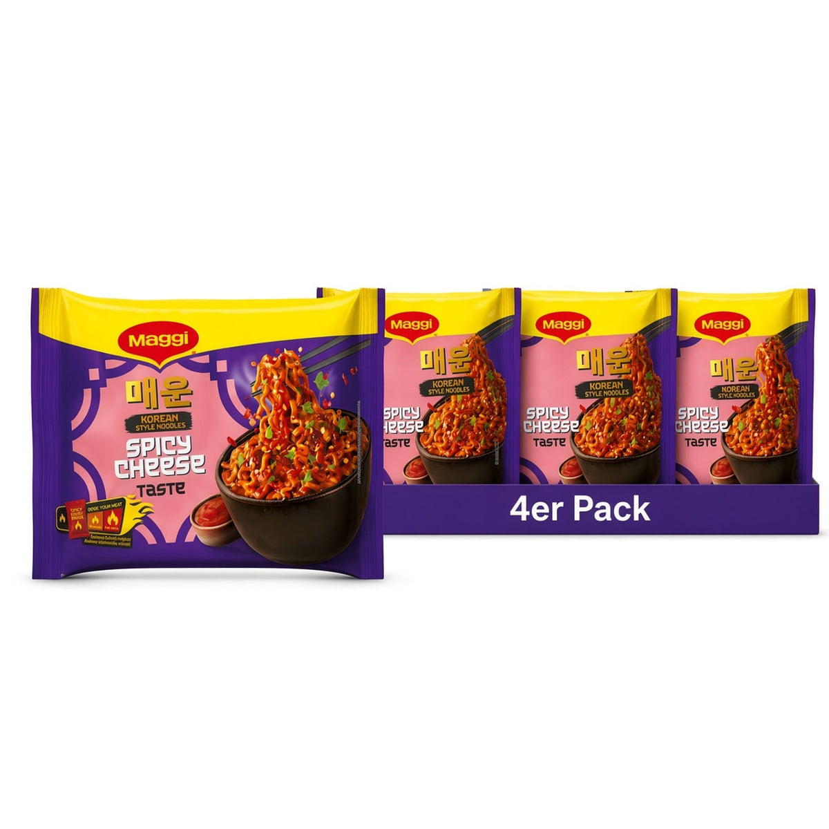 MAGGI Korean Noodles Spicy Cheese
