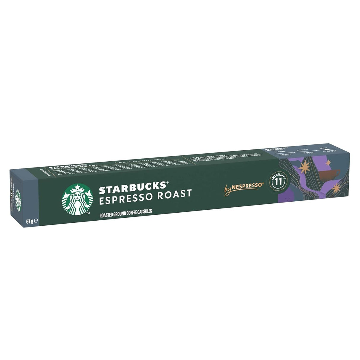 Starbucks Espresso Roast für Nespresso Kaffeekapseln 100% Arabica
