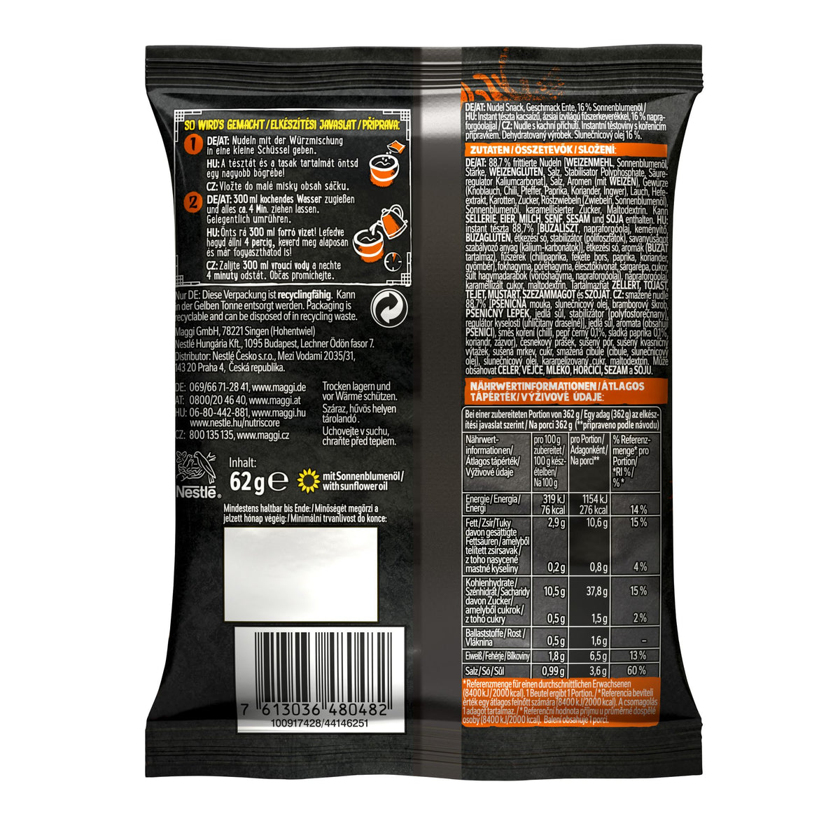 MAGGI Magic Asia Nouilles snack canard