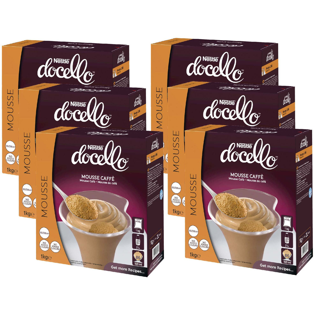 NESTLÉ DOCELLO Mousse Café Poudre pour dessert