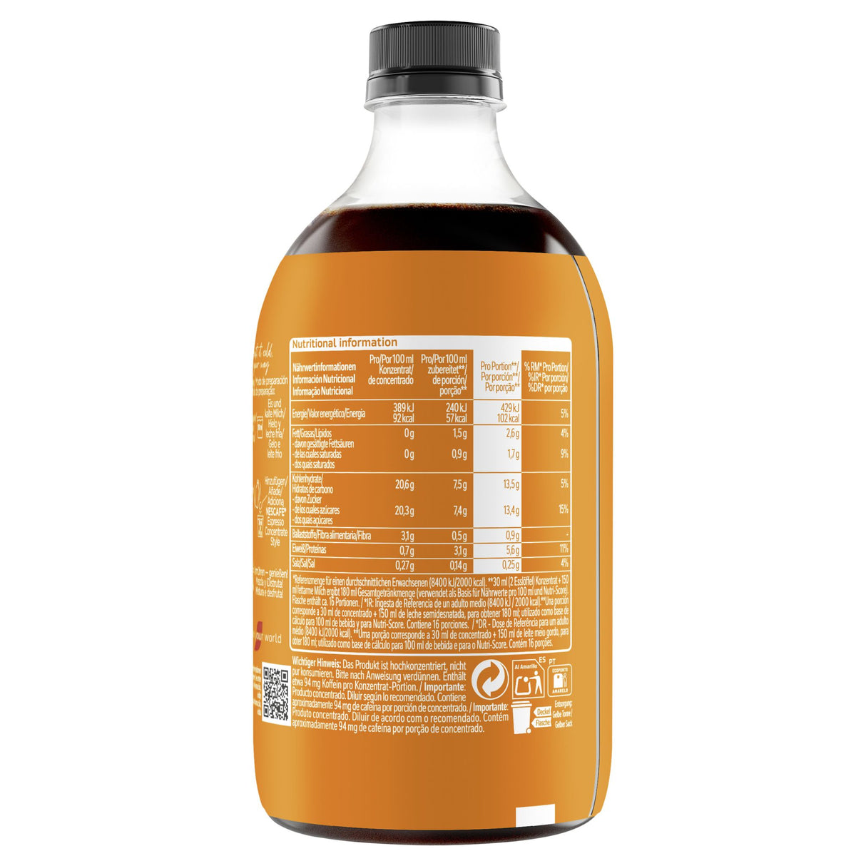 Nescafé Espresso Concentrate Caramel