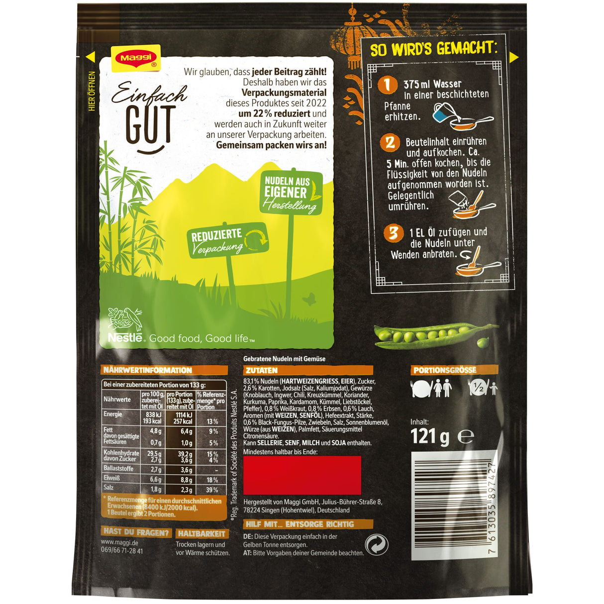 MAGGI Magic Asia Gebratene Nudeln