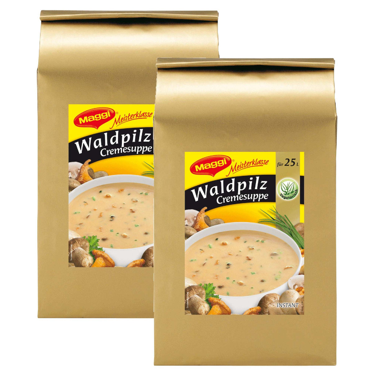 Maggi Meisterklasse Soupe à la crème de champignons des bois