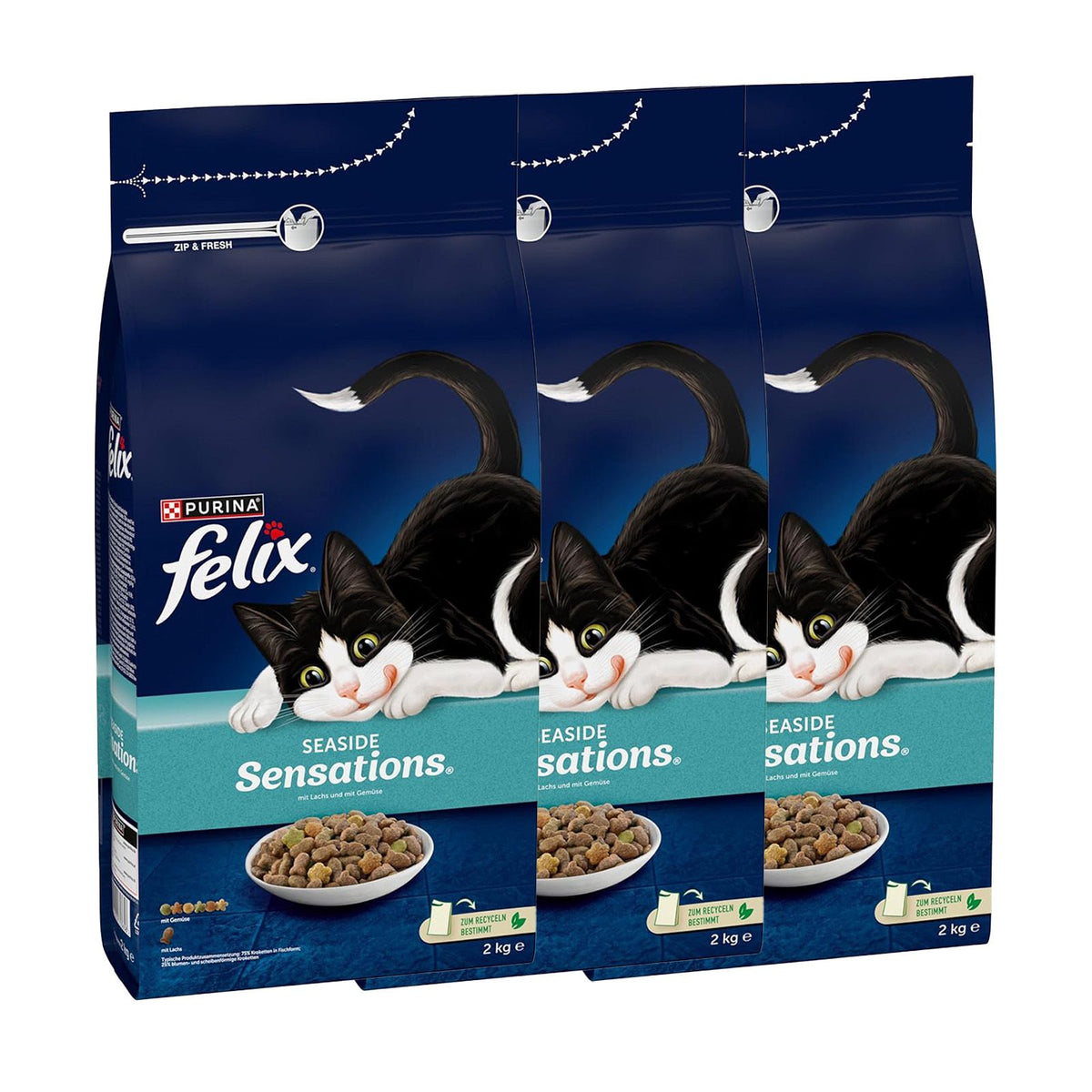 FELIX Seaside SENSATIONS (Lachs, Gemüse)