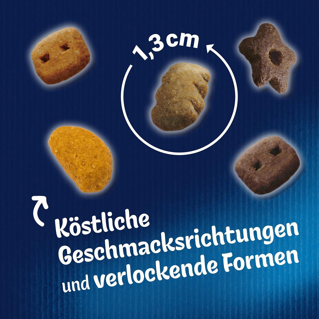 FELIX Knabber Mix Dreikäsehoch Knuspriger Katzensnack
