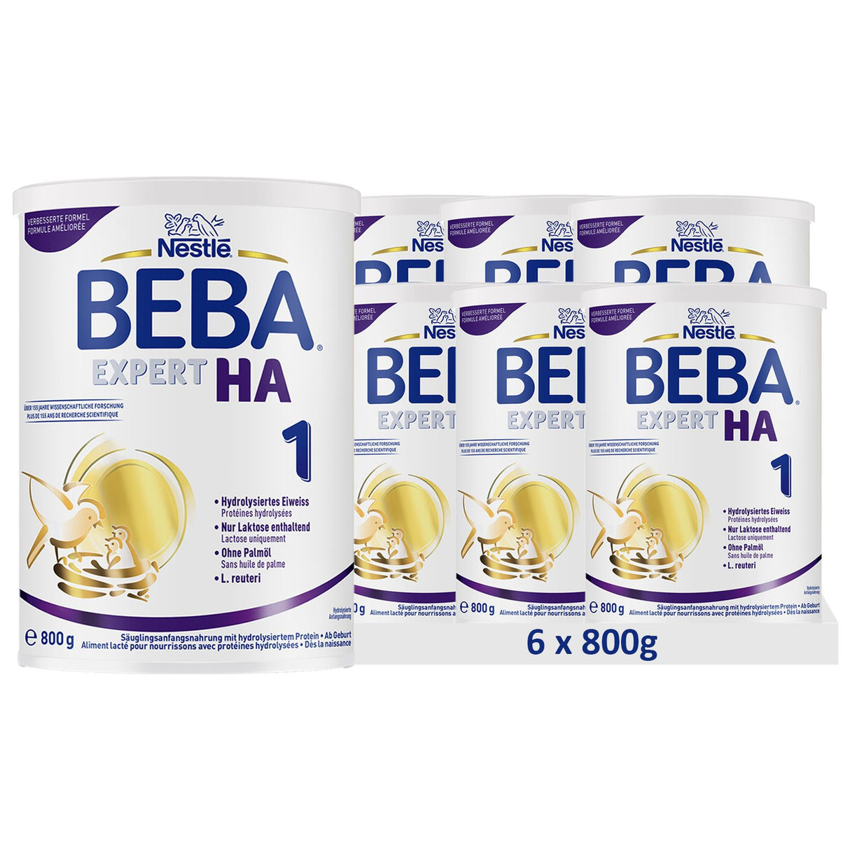 Nestlé BEBA EXPERT HA 1 Hydrolisierte Anfangsnahrung
