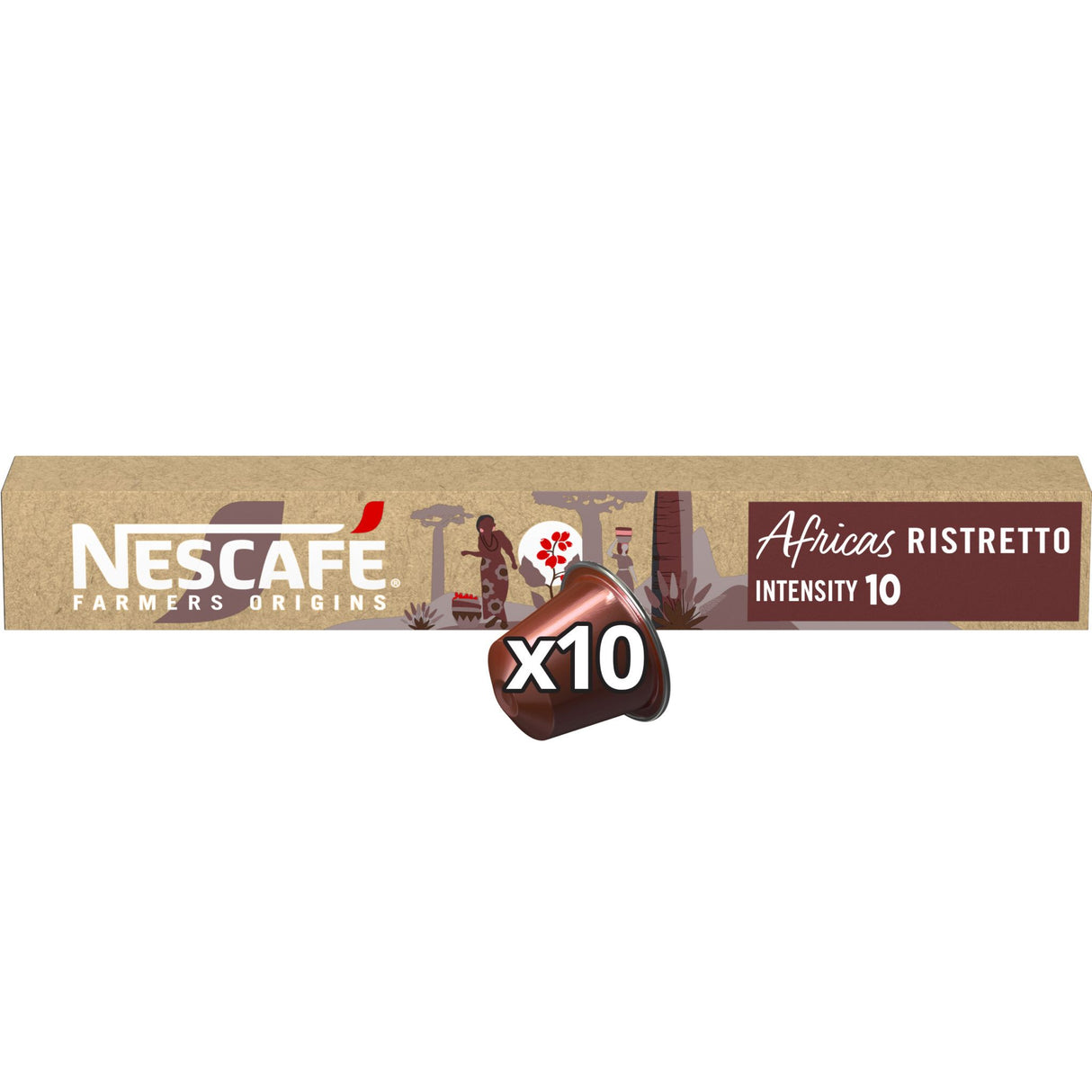 NESCAFÉ Farmers Origins Africas Ristretto pour le machines NESPRESSO