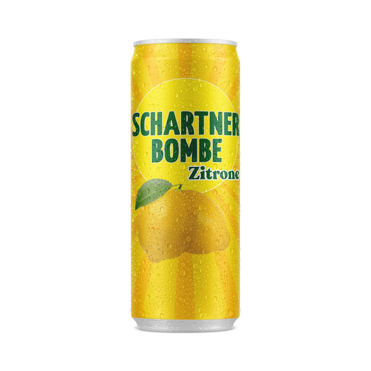 Schartner Bombe Orange, fruchtig spritzige Limonade mit, Softgetränk in Dose
